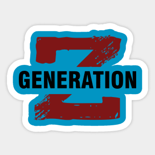 Z Generation Sticker
